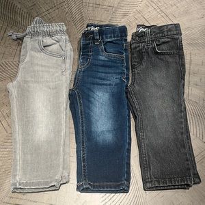 Toddler boy cat and jack Jean bundle